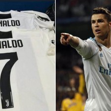 Camisolas da Juventus aparecem com o nome de Ronaldo